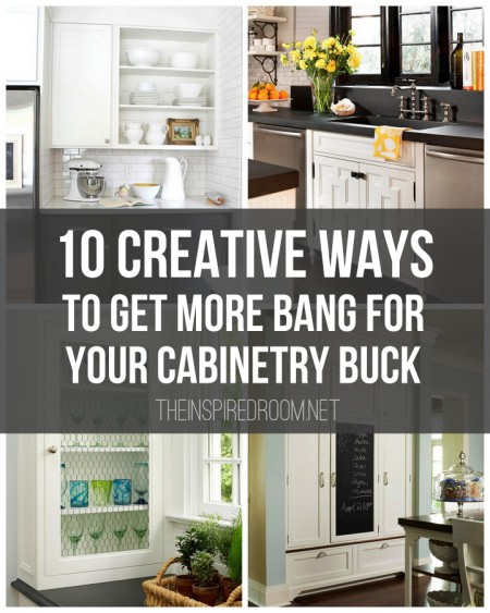 10 Creative Ways to Embellish, Repurpose and Reinterpret Cabinetry