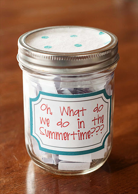 Summer Activity Jar {Ideas for Kids!}