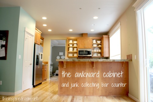 The Kitchen Floor Plans {Before & After Bird's Eye Sketch}