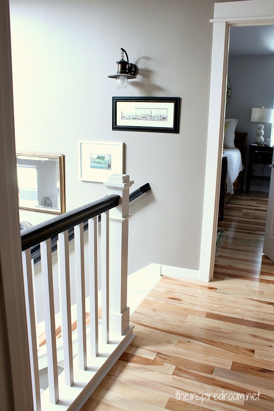 Staircase Makeover {New Wood Floors Update!}