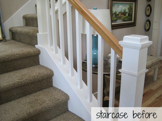 Staircase Makeover {New Wood Floors Update!}