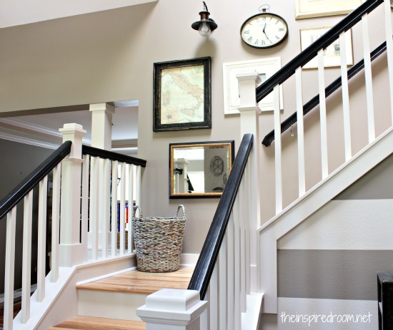 Staircase Makeover {New Wood Floors Update!}