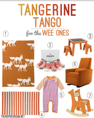Tangerine Tango {For the Wee Ones}