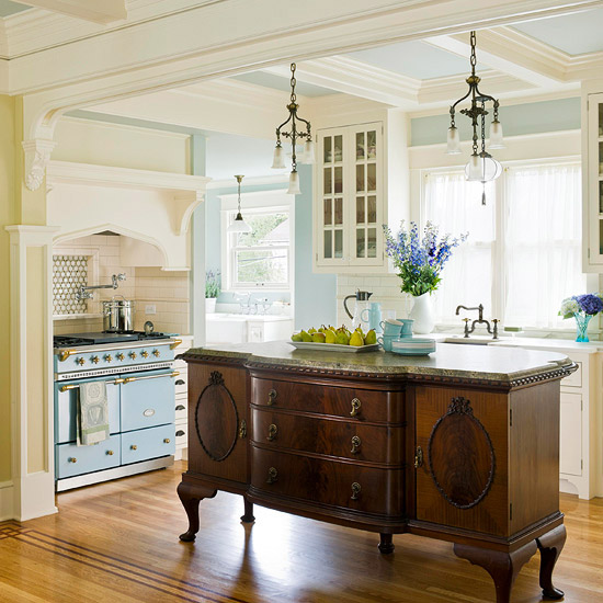 A stand alone kitchen island can add - Arrow Woodworking