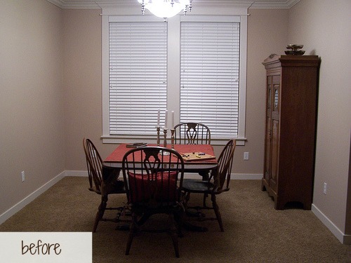 My Dining Room Makeover! An Evolution {Before & After}