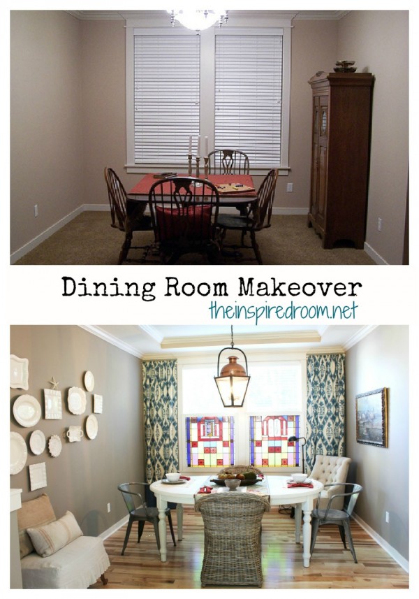 My Dining Room Makeover! An Evolution {Before & After}