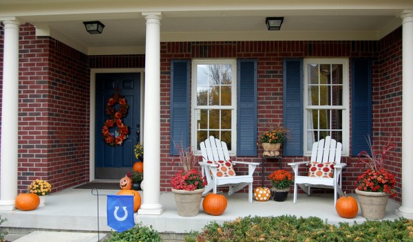 Fall Decorating Around Blogger's Houses