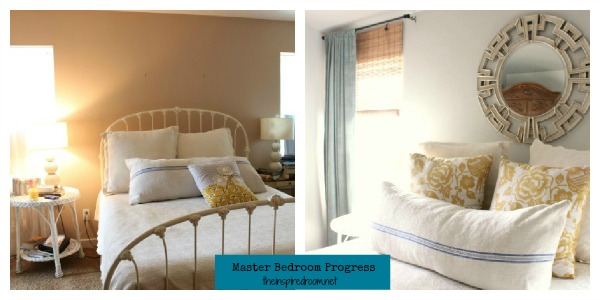 Master Bedroom Makeover! {A Progress Report!}