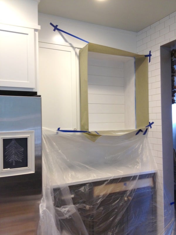 Painting the Interior Trim {Remodeling Project Update}