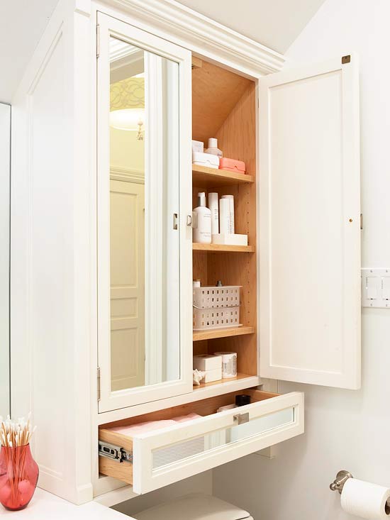 {pretty & functional} Bathroom Storage Ideas