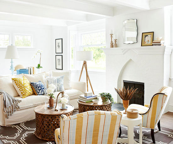 {Decorating} Mixing and Layering Patterns and Colors