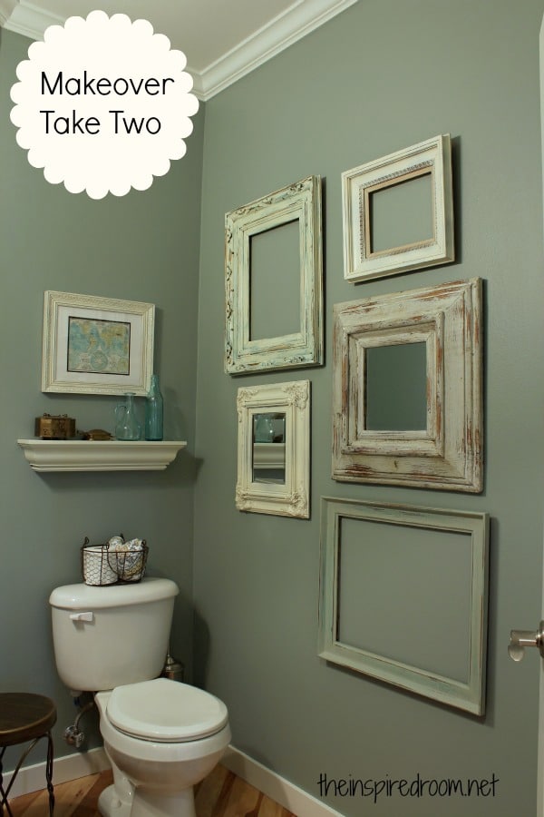 Powder Room, Take Two {2nd Budget Makeover REVEAL!} 