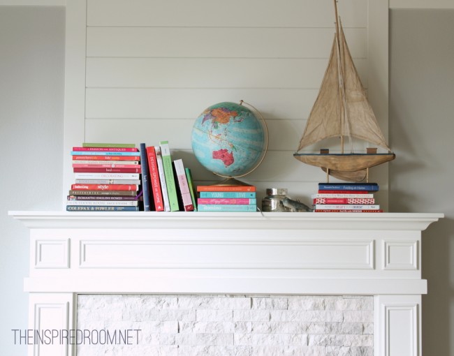 Spring Mantel {Dreaming of Adventure}
