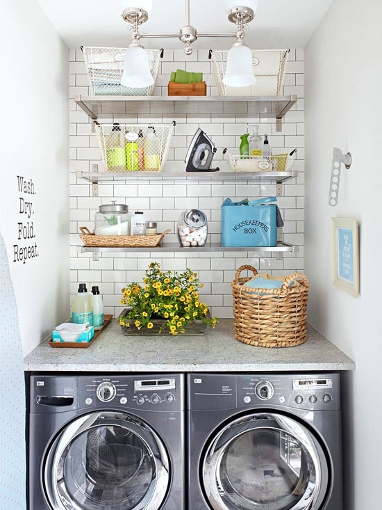 Seven Genius Ways to Bring Storage to a Small Laundry Room!