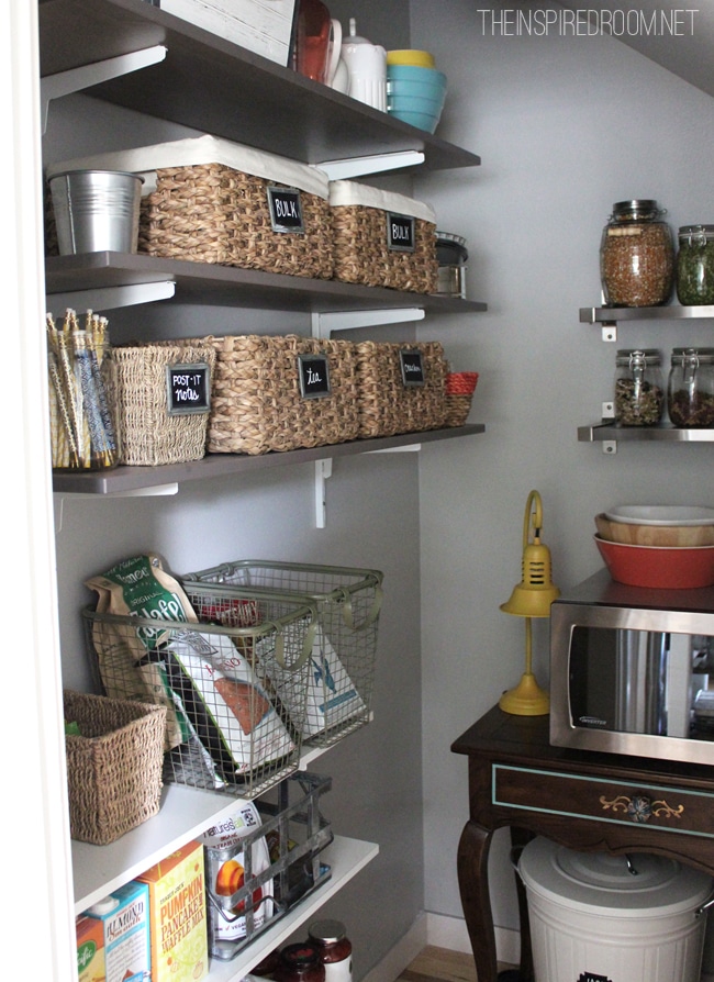 Open Shelving In Your Kitchen, How To Cover Kitchen Shelves Without Doors