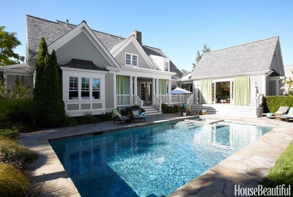 Cottage with a Charming Pool House {Weekend Dreaming}