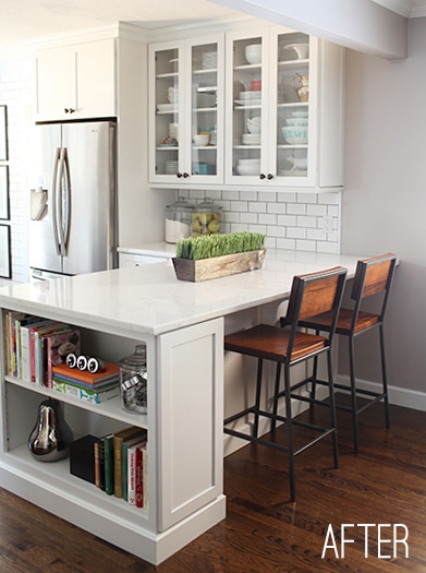 Classic White Subway Tile Kitchen {Seventh House on the Left}