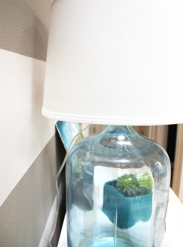 How to Make a Lamp {DIY Bottle Lamp}