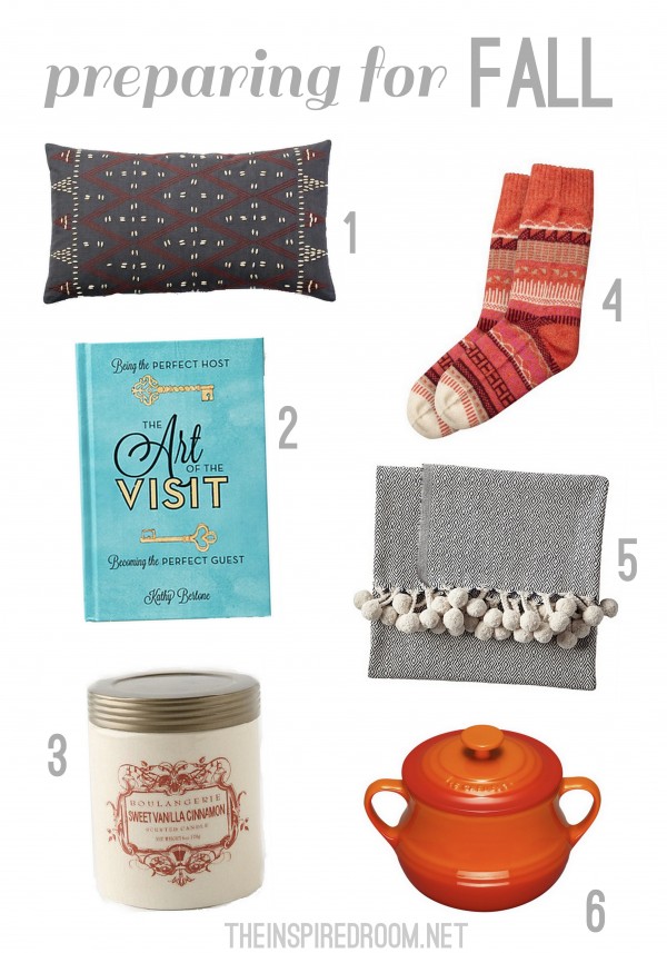 Preparing For Fall {Fall Favorites!} - The Inspired Room