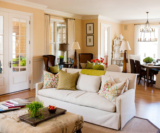 10 Tips for Styling Large Living Rooms {& Other Awkward Spaces}