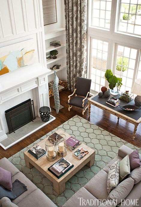 10 Tips for Styling Large Living Rooms {& Other Awkward Spaces}