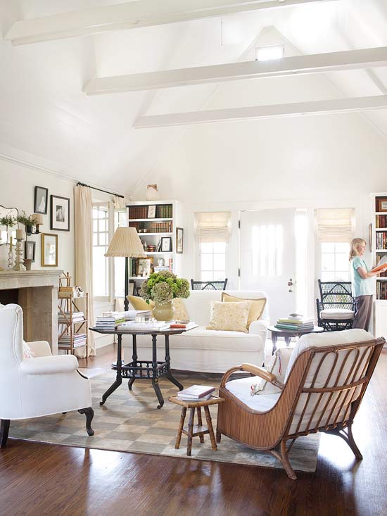 10 tips for styling large living rooms {& other awkward spaces