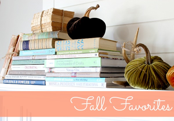 Fall Favorites {Fall Mantel}
