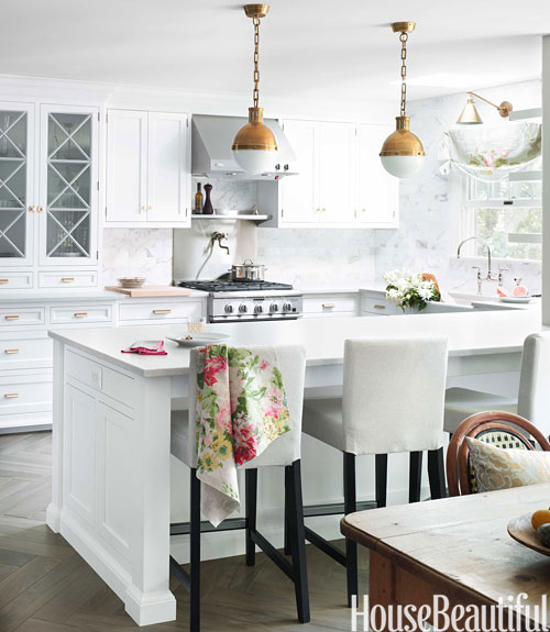 Beautiful White and Gray Kitchen