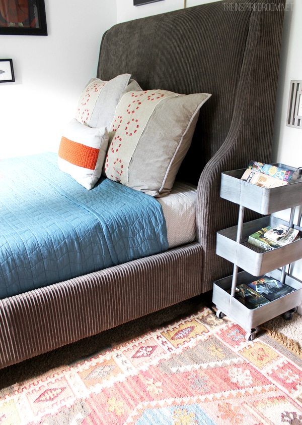 Teen Boy Bedroom Makeover Progress: The New Bed