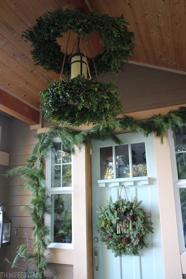 Christmas Decor Ideas with Garland Greenery