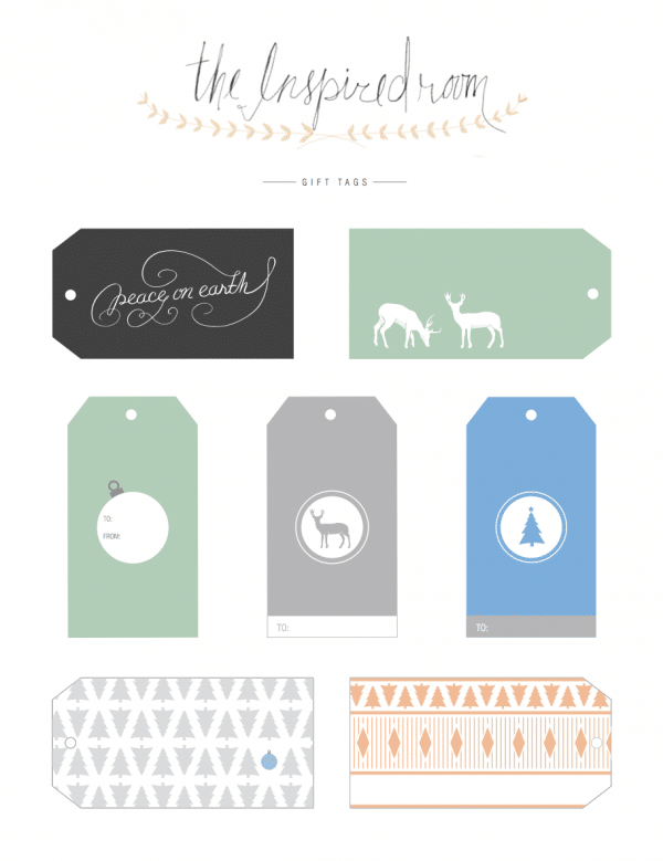 Fun Christmas Gift Tags {Free Printables!}