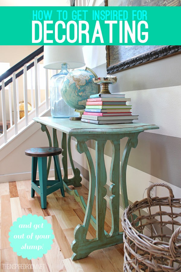 How to Get Inspired for Decorating {New Flea Market Find!}