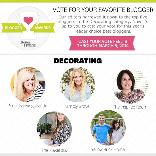 Top Five Decorating Bloggers! 