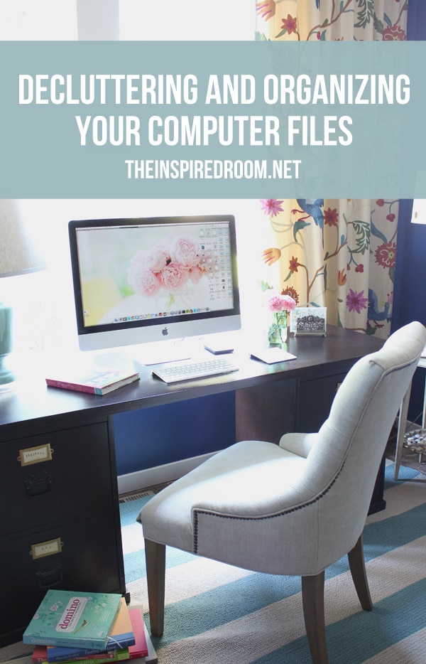 {The Decluttered Home} Organizing Computer Files and Photos