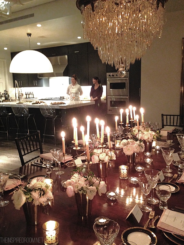 Dinner Party at Christiane Lemieux's SoHo Loft 