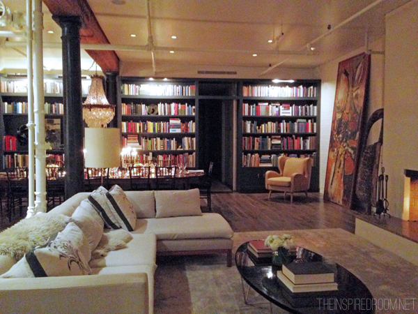 Dinner Party at Christiane Lemieux's SoHo Loft 