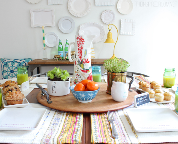 Spring Brunch in the Dining Room