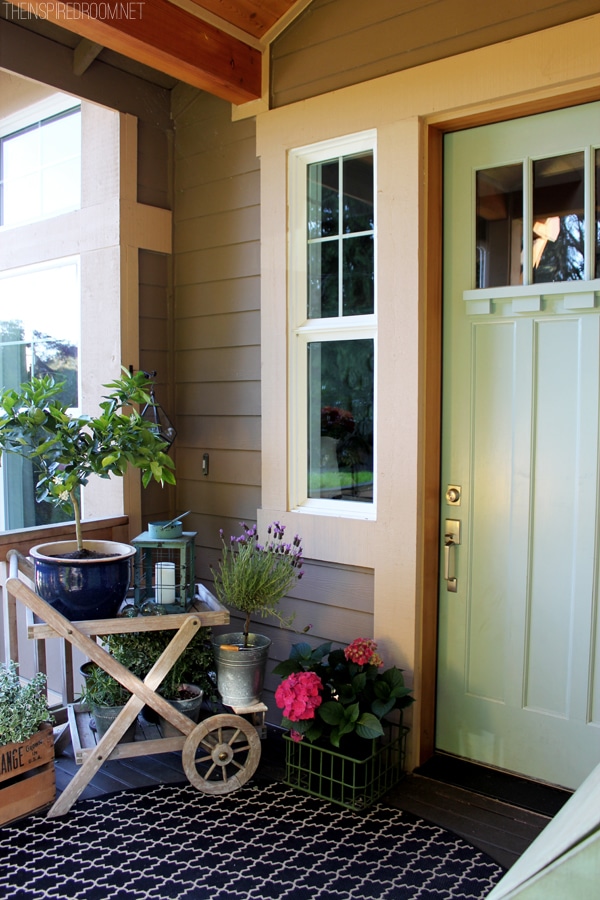 Refresh the Front Porch with Spring Flowers