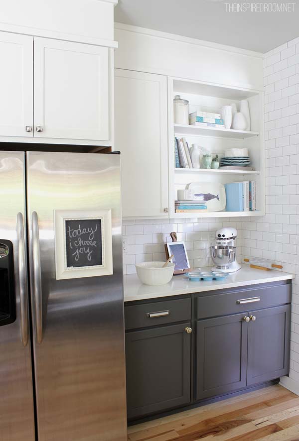 {Shades of Neutral} Gray & White Kitchens -- Choosing Cabinet Colors