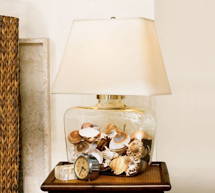 {Inspiration} Fillable Glass Lamps