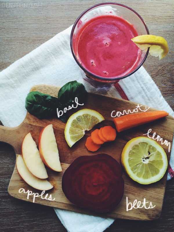 Be Healthy {A Pink Juice Recipe}