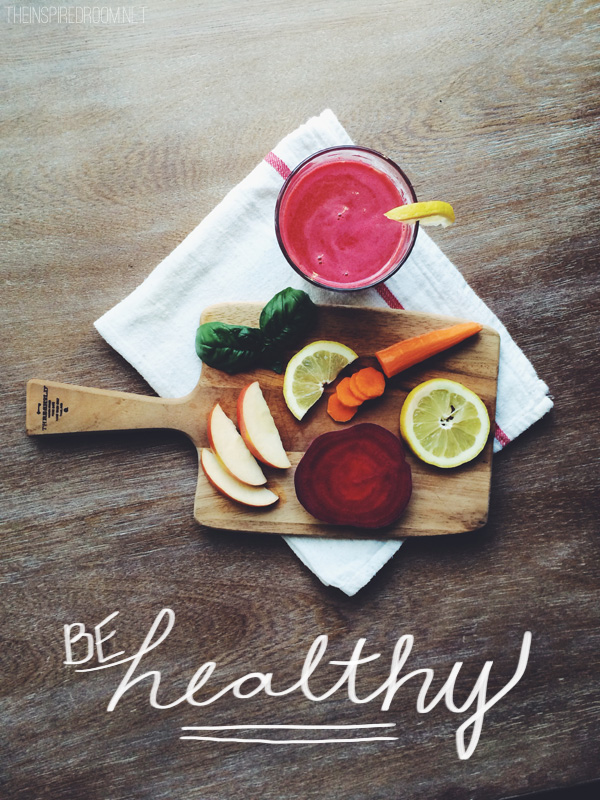 Be Healthy {A Pink Juice Recipe}