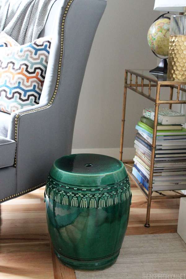 On the Hunt for Green (the color!) Decorating Accessories