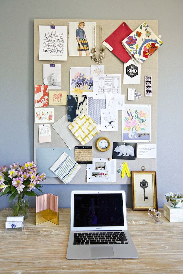 Inspired By: Pretty Office Inspiration Boards