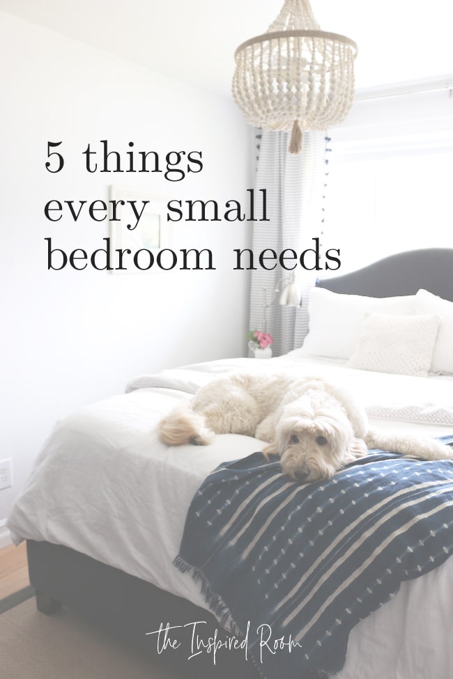 5 Things Every Small Bedroom Needs