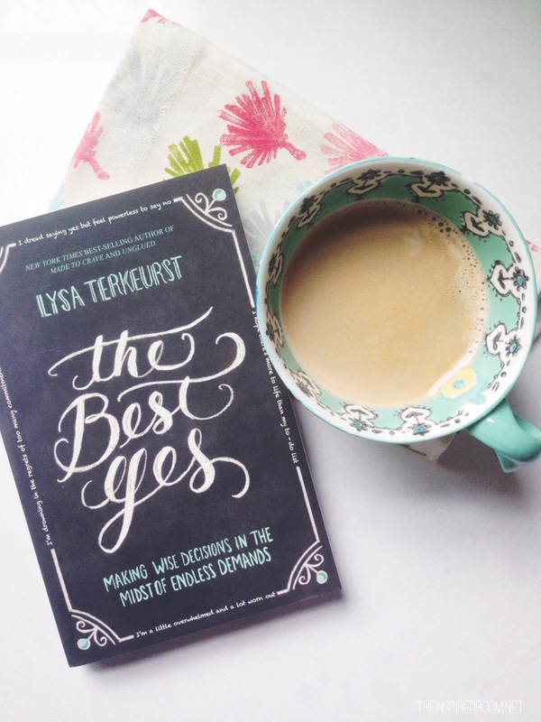 The Best Yes {and a book update!}