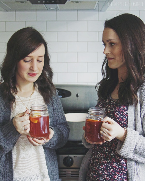 Mulled Cranberry Apple Cider {Day 13: Loving Fall}