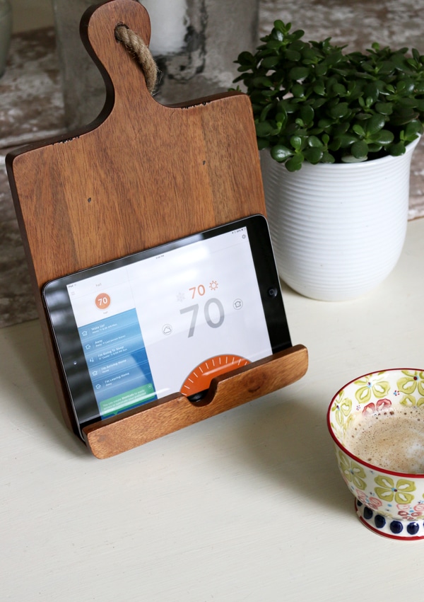 Fine Tuning our Home {a new thermostat}