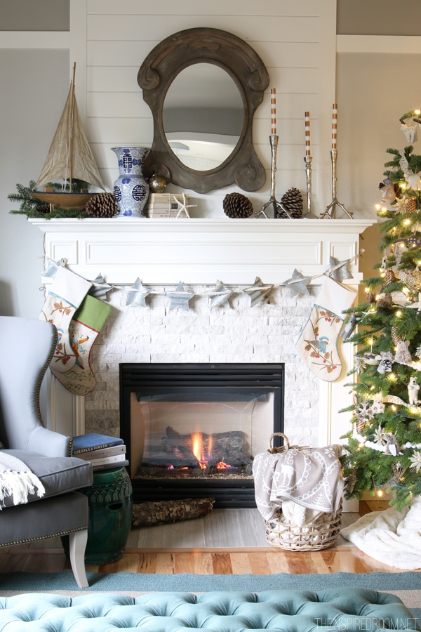 A Bit of Farmhouse: Galvanized & Zinc Christmas Decor