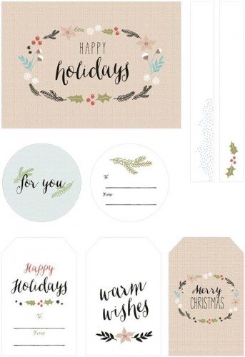 Free Printable Gift Tags - The Inspired Room